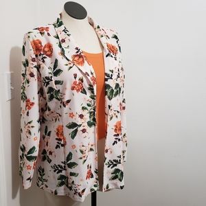 Lily by Firmiana Floral Blazer